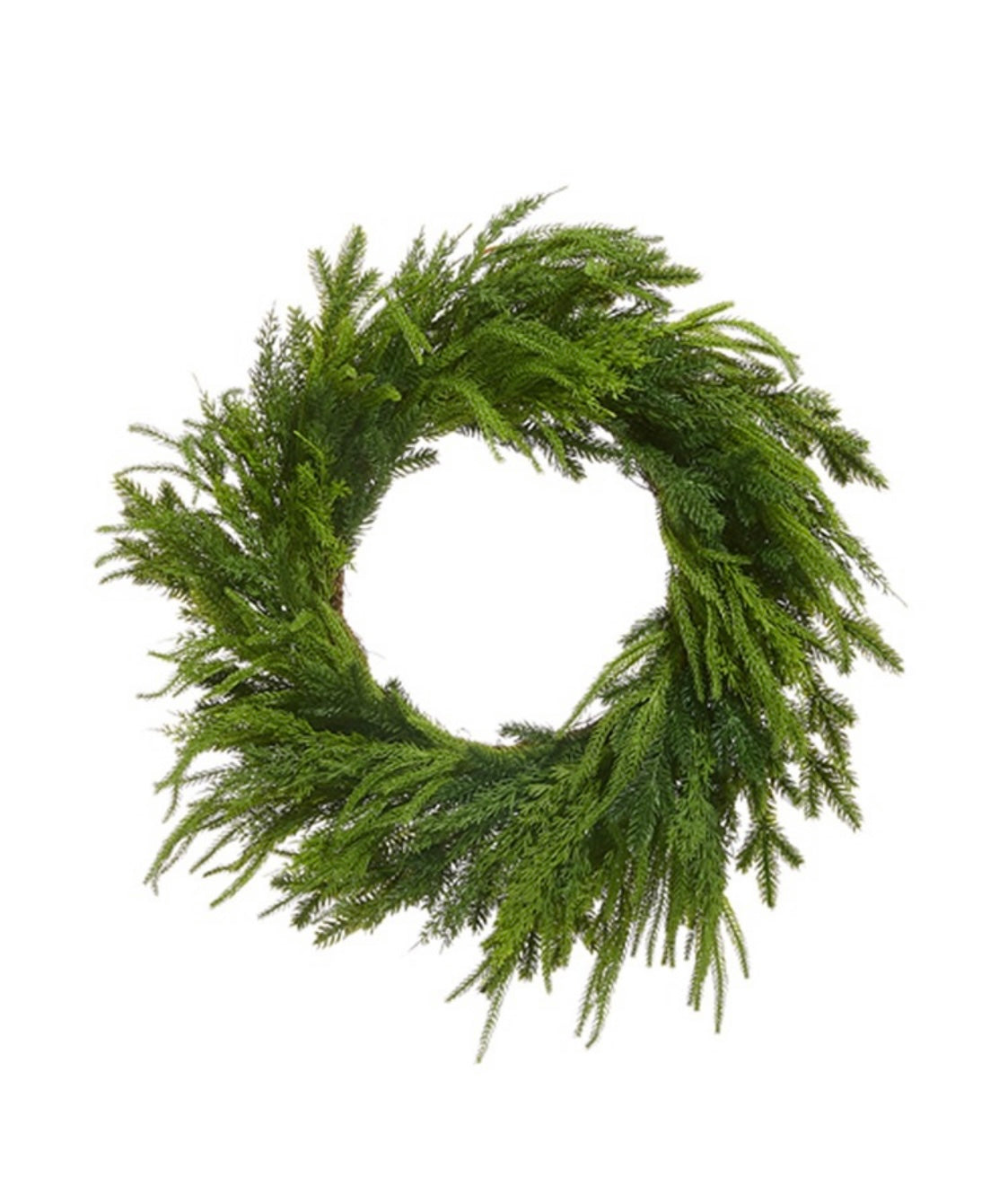 28” Mixed Cedar Wreath