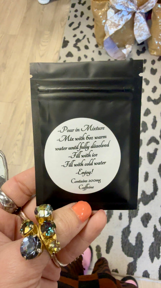 Blue Raspberry Lemonade Loaded Tea Packet