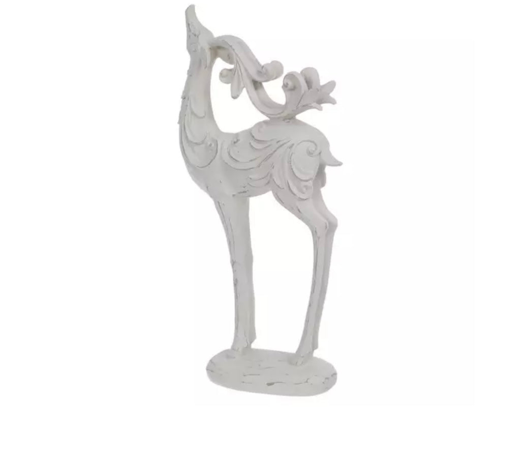 Carved Whimsical Reindeer