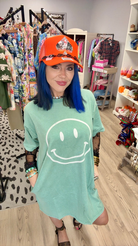 The Happy-Go-Lucky Smiley Dress