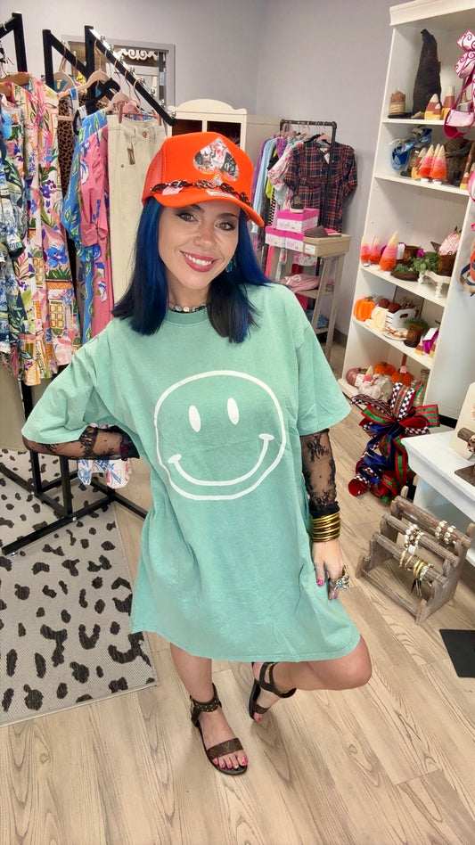 The Happy-Go-Lucky Smiley Dress
