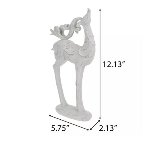 Carved Whimsical Reindeer