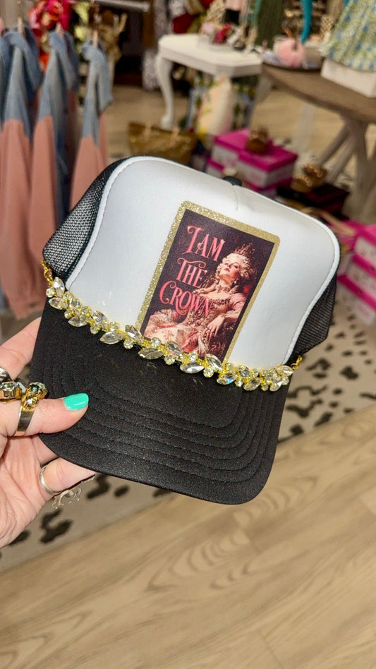 I Am The Crown Bling Hat