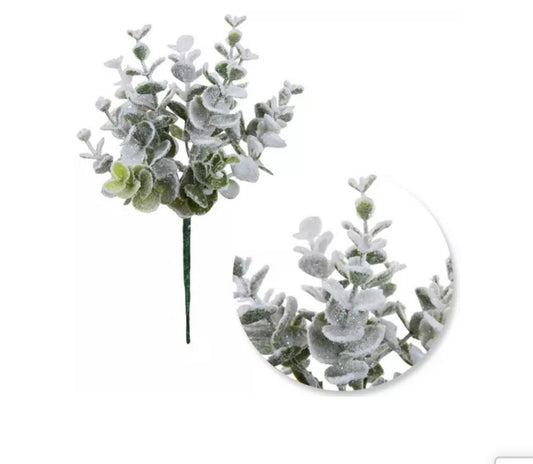 Frosted Eucalyptus Pick