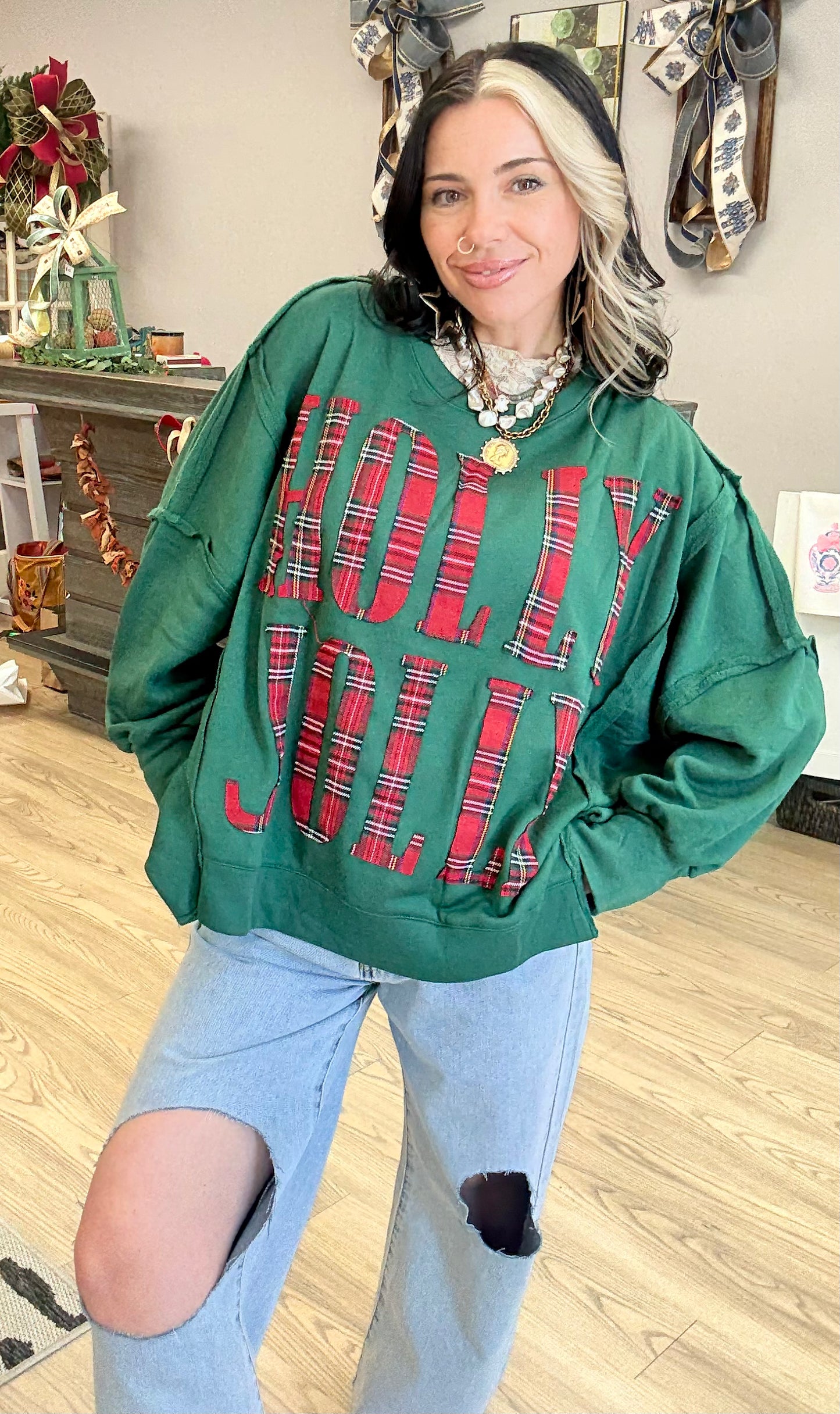 Holly Jolly Pullover