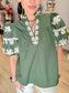 Embroidered Elegance Top