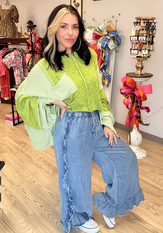 Comfy Ruffle Pants
