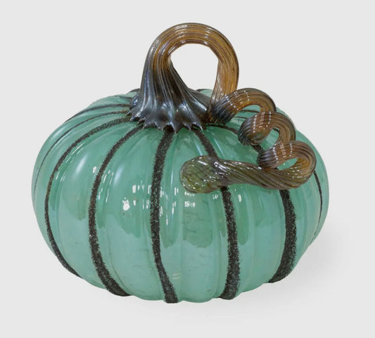 Short Blue Autumn Pumpkin