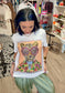 Cheetah in a Suit Rhinestone Tee