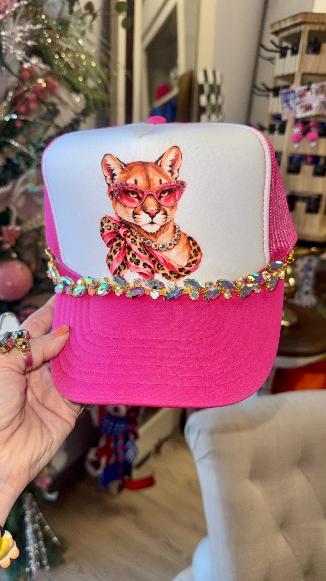 Blingy Sassy Puma Hat