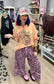 Wild About Lavender Leopard Pants