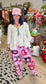 Pink Picasso Patchwork Pants