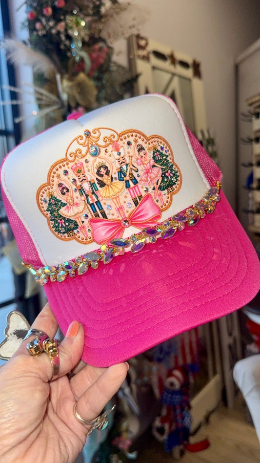 Nutcracker Ballet Christmas Bling Hat