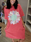 Flower Power Patch Dress
