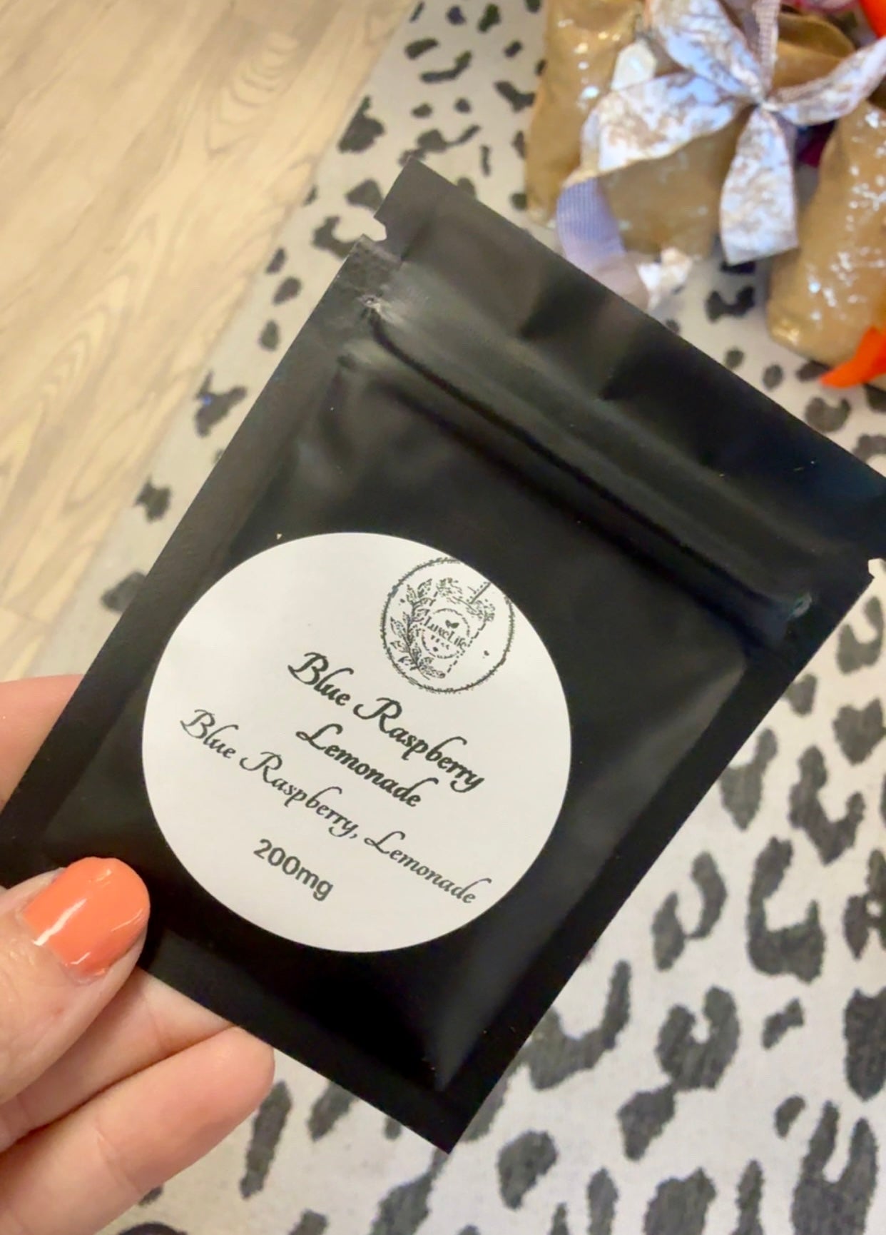 Blue Raspberry Lemonade Loaded Tea Packet