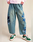Barrel Star Patch Jeans