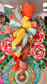 Large Designer “Mandala Rosette Garden Plate” Door Hanger