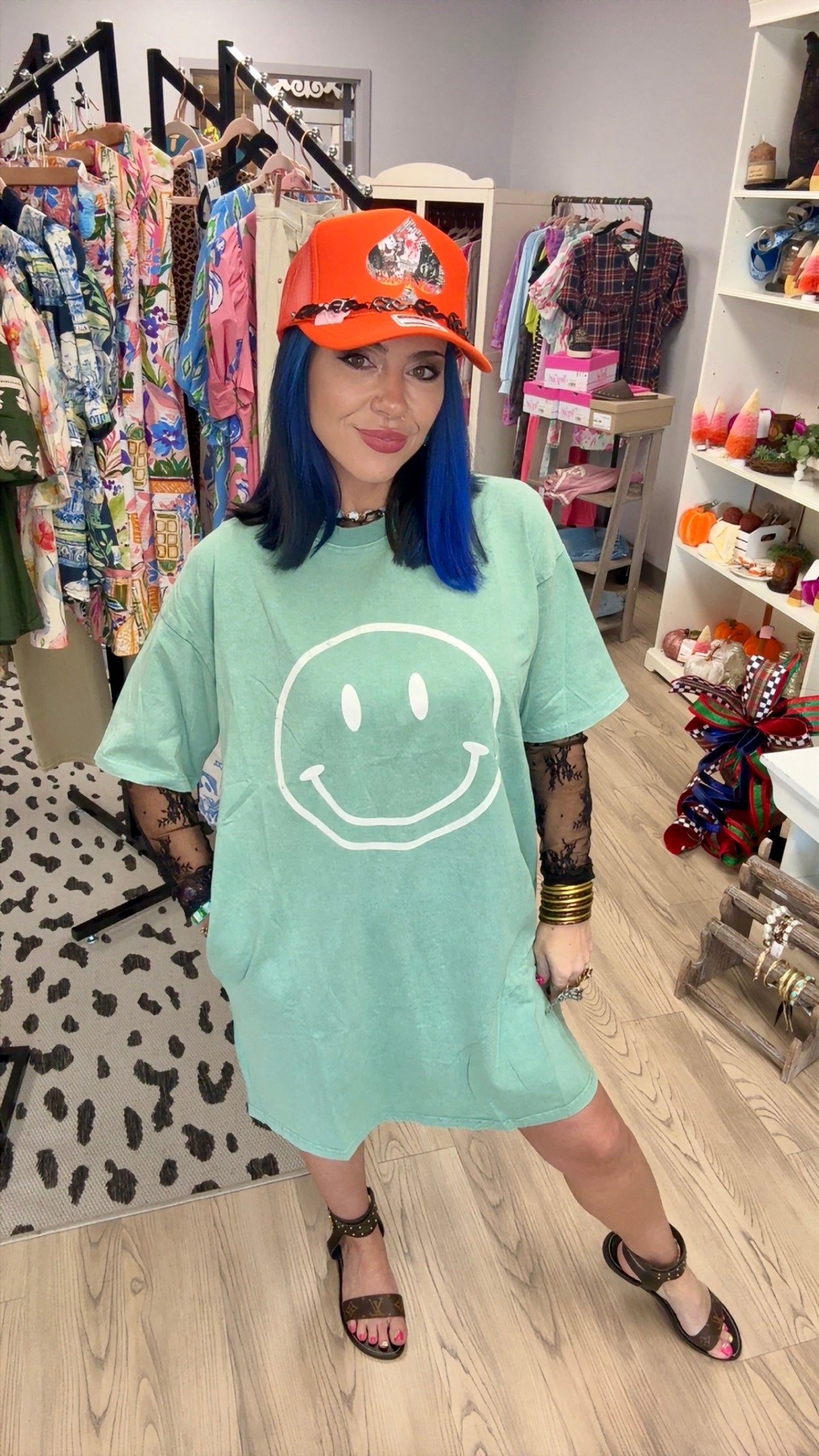The Happy-Go-Lucky Smiley Dress