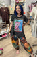 Rustic Charm Patchwork Pants