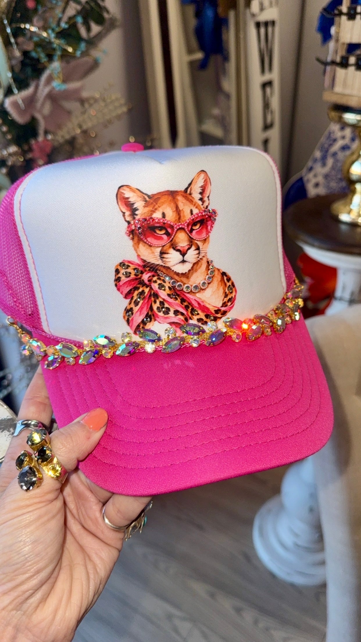 Blingy Sassy Puma Hat
