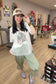 Heirloom Horse Lace Overlay Top