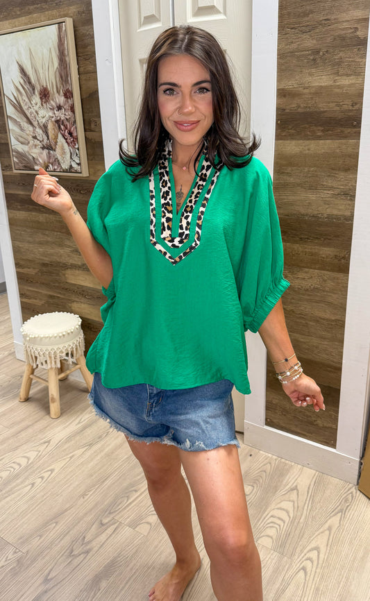 Classy Cheetah Top