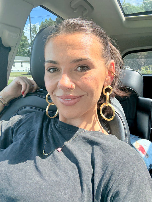 Prince Brushed Earrings