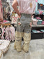 A Rare Bird Rose Ticking Pants