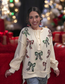 Christmas Bow Tunic Top