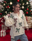 Christmas Bow Tunic Top