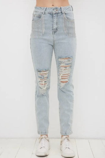 Stand Out Bling Denim