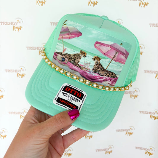 Boujee Beach Day Trucker Hat