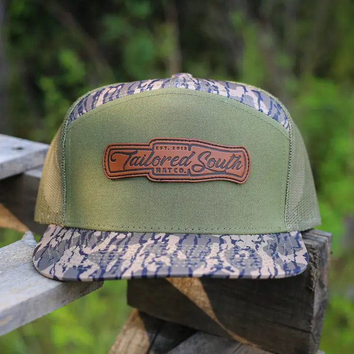 Leather Duck Call Hat