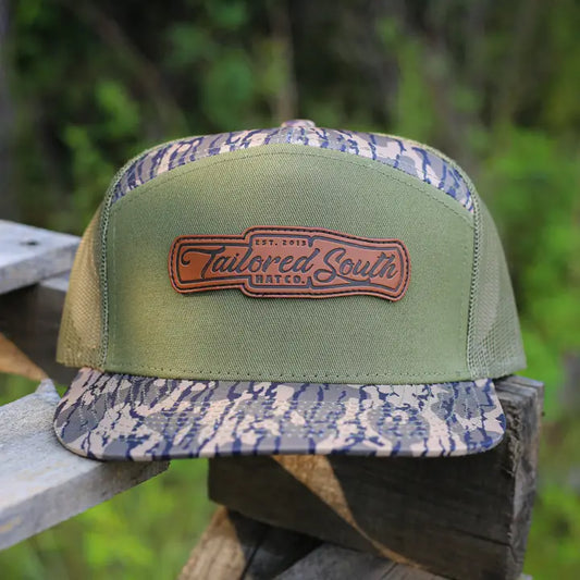 Leather Duck Call Hat