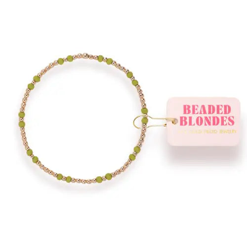 Lime Green Hazel Bracelet