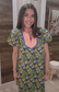Flashy Floral Dress