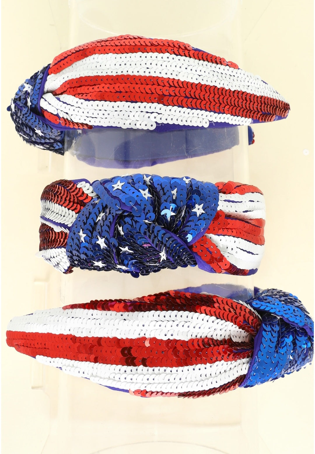 Sequin American Flag Headband