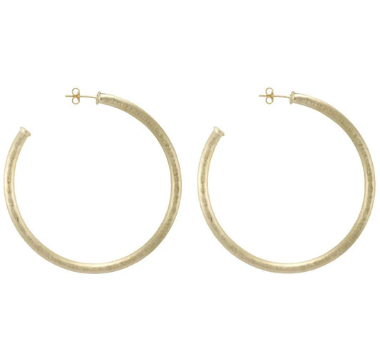 Hammered* Everybody's Favorite Hoop Earrings