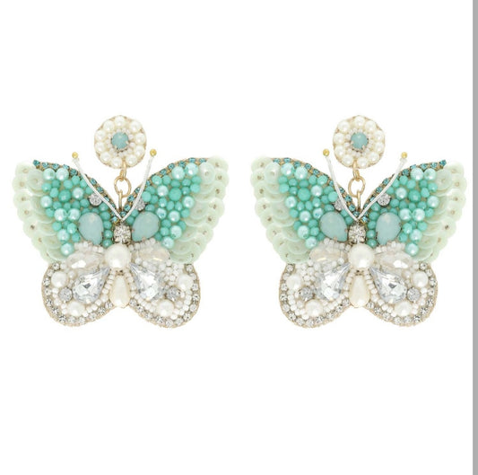 Beautiful Butterfly Earrings