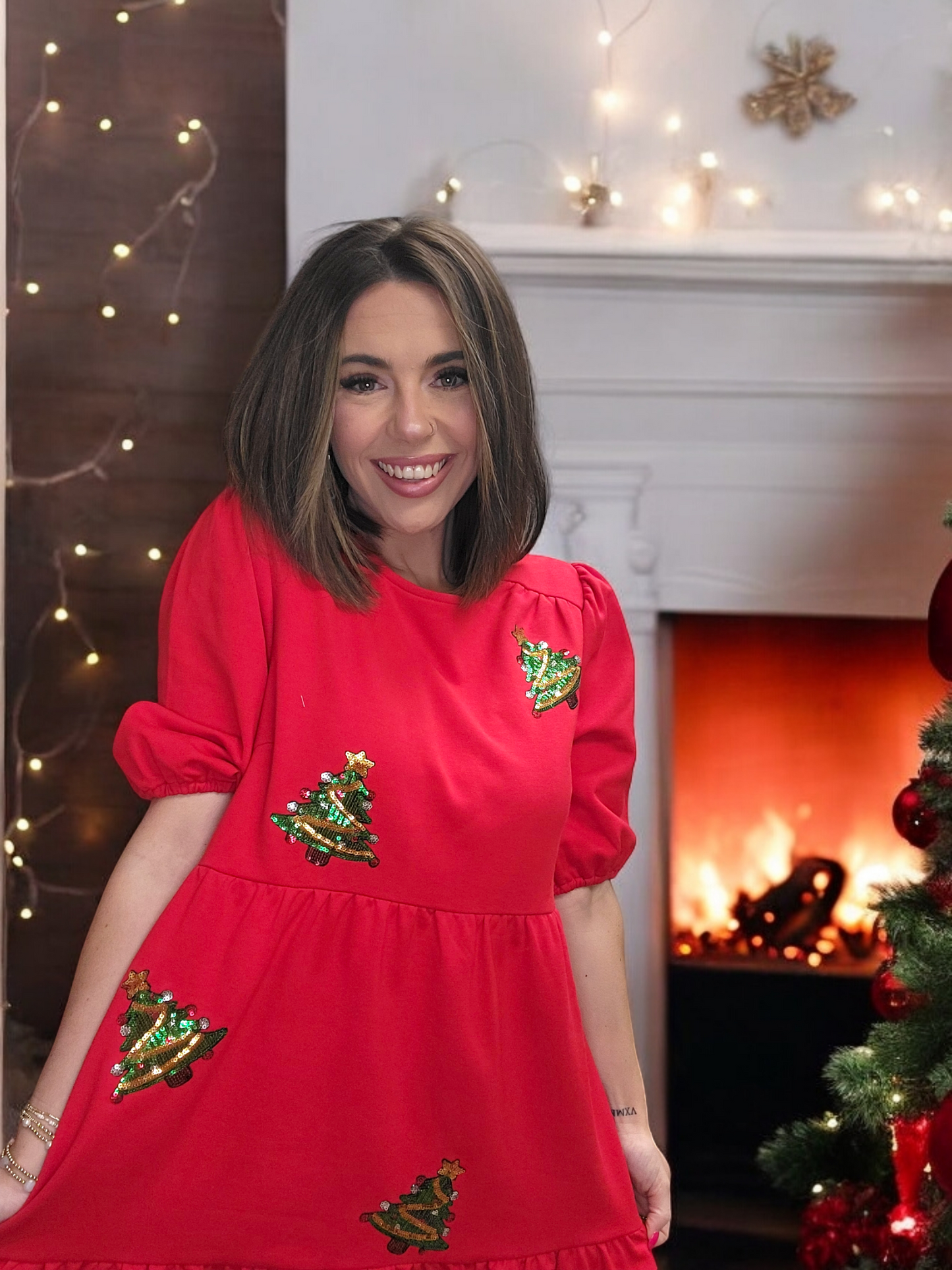 Rockin' Around the Christmas Tree Dress