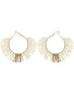 Fringe Hoop Earrings