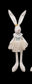 Girl Plush Sitting Bunny