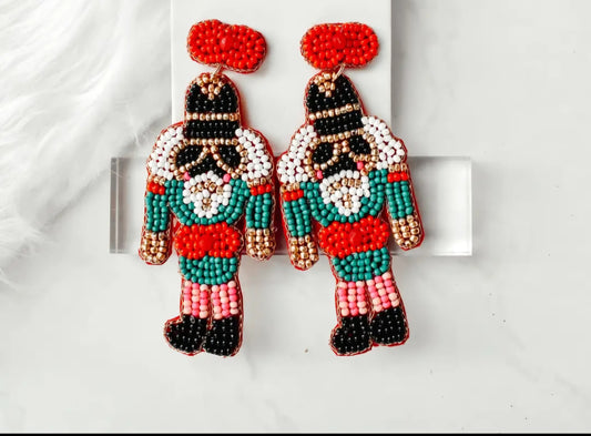 Beaded Nutcrackers